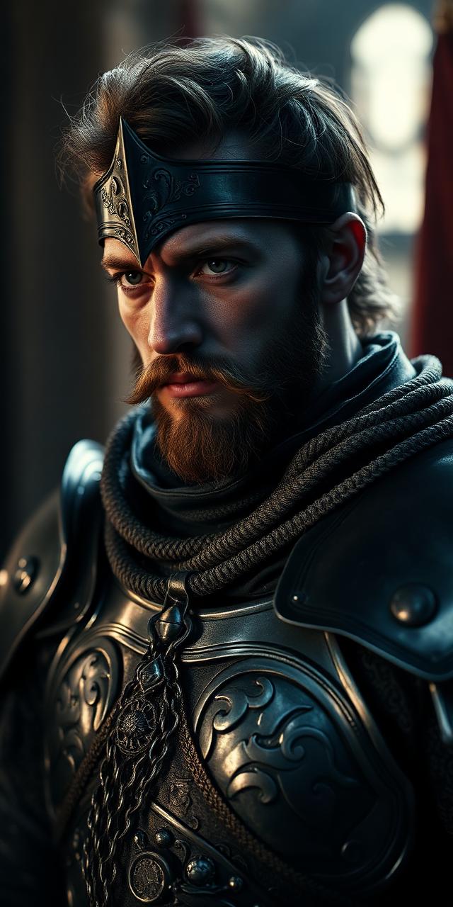 AI knight photo